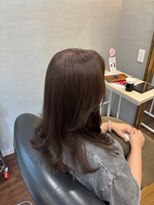 リーク(LEEK) 大人のレイヤースタイル(白髪染め)