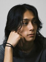 アンサー 渋谷(ANSWER) 渋谷メンズボブメンズミディアムセンターパートニュアンスパーマ