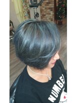 ヘアーハウススペア(HAIR HOUSE SPARE)&nbsp;ブルーシルバー