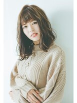 ヴォーチェ フォーヘアー(VOCE for hair)&nbsp;ふんわりボブ×マロンベージュ