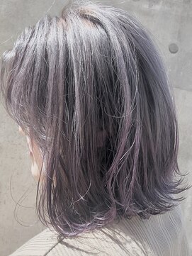 トリップ 大名(Trip) グレー×毛先グラデーション