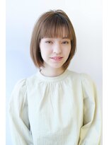 グロウアカバネ バイアンジュ(GLOW AKABANE by Ange)&nbsp;小顔カット　ナチュラルボブ