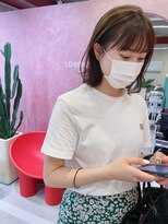 ローレンジウ(LOREN JU)&nbsp;名駅/名古屋駅/学割U24/レイヤーカット/オージュア/ダブルカラー