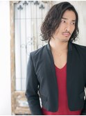 ≪mod's men≫大人セミウエットランダムパーマでツイストミディK