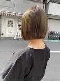 ミニボブ オリーブベージュ