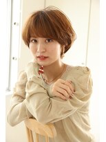 エクリフルール(equri fleur) 【イルミナカラー】 マッシュショート×オレンジブラウン