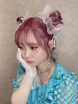 レガシーヘアーデザイン(Legacy hair design) 「ツインお団子アレンジ」