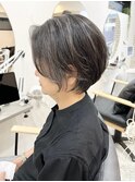 乾かせばまとまる簡単ショートヘア 銀座駅