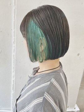 リッカ(RICCA) グレージュカラー/ボブウルフ/ココアベージュ 20代 30代 W4-1027