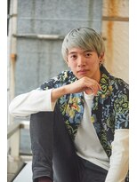 クレスト 草津店(CREST)&nbsp;マッシュツーブロックメンズパーママッシュウルフメンズカット