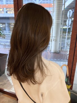 チップタップ 町田店(tip top) 顔まわりレイヤー×イヤリングカラー