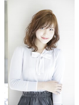 ルルディ バイ アフロディーテ銀座(luludi by APHRODITE) カール/セミディ/シアーカラー/姫カット/銀座