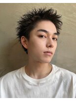 メンズ大人気スタイル！スパイキーショート《直毛の方はパーマ》