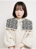 黒髪/グレーベージュ/レイヤーロング/前髪パーマ[新宿駅]