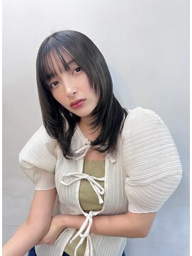 キイ ギンザ(k.e.y GINZA) 小顔レイヤースタイル