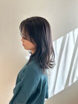 コエ(coe)&nbsp;大人かわいいくびれミディアムウルフ20代30代40代ウルフレイヤー