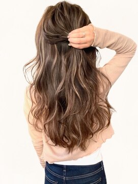 ジルブラン(JIL BLAN) ハイライトバレイヤージュダブルカラーケアブリーチ30代40代