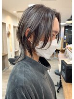 ソソ(soso)&nbsp;【soso 伊勢田】ウルフ×ハイライトカラー【横浜/ブリーチ】