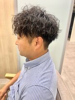 ユニ 江坂(Uni.)&nbsp;メンズパーマ　ツイストスパイラルパーマ　メンズカット