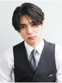 韓国シースルーマッシュスパイキーショート