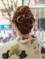 浴衣ヘアアレンジ