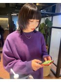 デザイン×ウルフカット