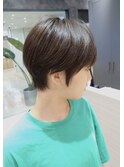 人気急上昇！ボーイッシュショート×グレージュ