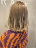 フレーム なんば店(FRAME)&nbsp;★ダブルカラーでベージュ系カラーに♪★