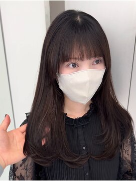 ビューナゴヤ 名駅(VIEW NAGOYA) 前髪カタログ/イメチェンスタイル／ウェーブパーマ/ミディ