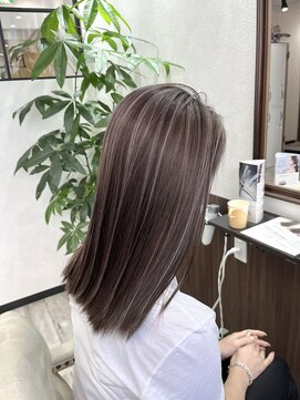 ベルヘアーデザイン 堺東(Belle hair Design) コントラストハイライト/ハイライト/ケアブリーチ/白髪ぼかし