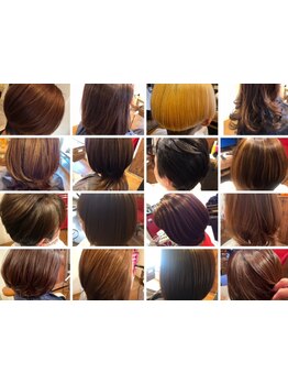 髪のお悩みは人それぞれ。一人ひとりの異なるくせに対して酸性～アルカリの薬剤を使い分け施術◎