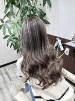 ベルヘアーデザイン 堺東(Belle hair Design)&nbsp;コントラストハイライト/外国人風/レイヤーカット/ハイライト