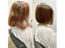 コーナー(CORNER)の雰囲気（当店オリジナル美髪矯正で乾かしただけでサラ艶髪に[郡山美容室]）