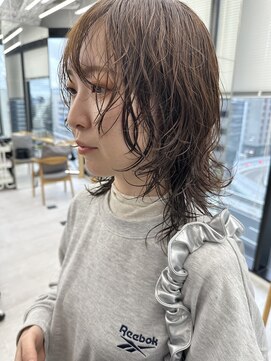 ビューナゴヤ 名駅(VIEW NAGOYA) 前髪カタログ/イメチェンスタイル／ウェーブパーマ/こなれミディ