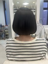 プランタン フォー ヘアー(printemps FOR HAIR) フェイスレイヤー×インナーカラー×韓国風ボブ