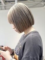 ラック 表参道(LUCK)&nbsp;ローライト/ミルクティーベージュ/ブラウン/ケアブリーチ/20代