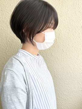 ラミエ バイ メルト 吉祥寺(lamie by melt) *滝田*似合わせカットアッシュグレージュ吉祥寺ショートボブ人気