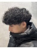 プードルパーマスパイラルパーマくるくるパーマ