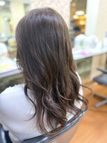 アークスヘアー&nbsp;30代40代髪質改善ココアブラウン艶感ストレート透明感赤み消し