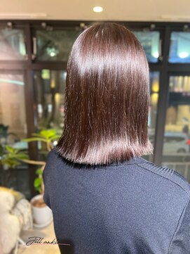 ジル アンク(Jill ankh) 《姫路駅北　Jillankh》髪質改善カラー　アッシュグレージュ