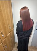 髪質改善カラー/髪質改善ストレート/縮毛矯正/ココアベージュ