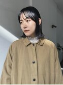 ぱつんとボブ