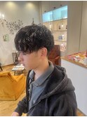 12/10 men'sスパイラルパーマ