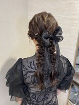 ランリ 金山 名古屋(Ranri)&nbsp;ツイン編み下ろし　【金山/名古屋/ヘアメイク】