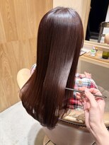 トリート 市川店(TREAT)&nbsp;髪質改善カラー×ピンクブラウン