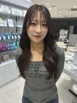 ルクス(Luxs) レイヤーカット/ブラウンカラー