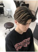 毛流れセンターパート
