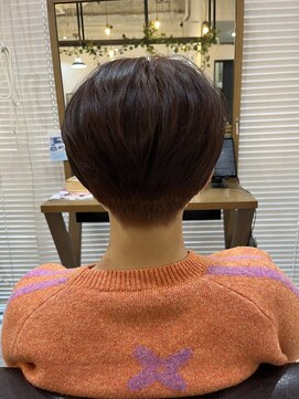 ランソ 成田店(RUNSO) クールショート×オレンジベージュ