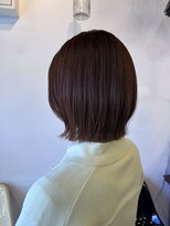 レイリー(LAiLy)&nbsp;ピンクブラウン　ボブ