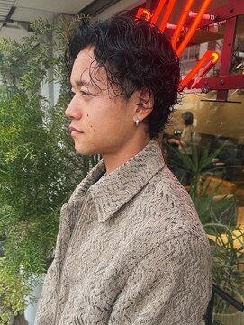 ソワ バイ ルシル(SOIE by Lucile) メンズショート スパイラルパーマ